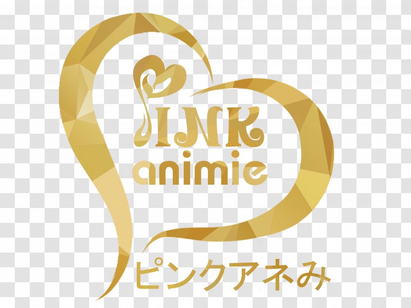 Logo Sign Pinkanimie (พิงค์เอนิมี่) ช่างภาพ จันทบุรี Copyright Font - Threedimensional Space - 2018 Gold Transparent PNG