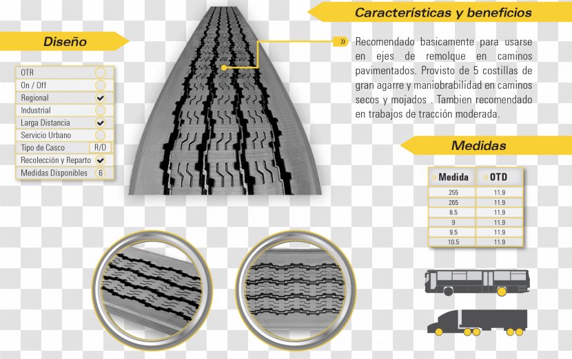 Bandag Bridgestone Tire Llainco - Brand Transparent PNG