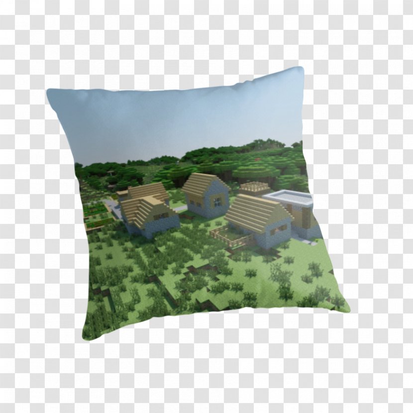 Throw Pillows Cushion - Pillow - Village Landscape Transparent PNG