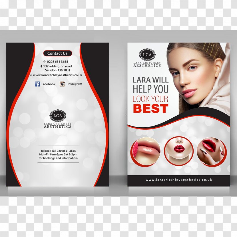 Advertising Beauty Parlour Flyer Hair Coloring - Designer - Salon Transparent PNG