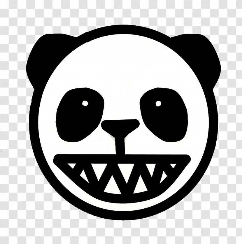 Giant Panda Drawing Logo - Smiley - Like Facebook Transparent PNG