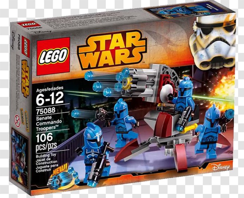 Lego Star Wars Amazon.com Clone Minifigure - Death Transparent PNG