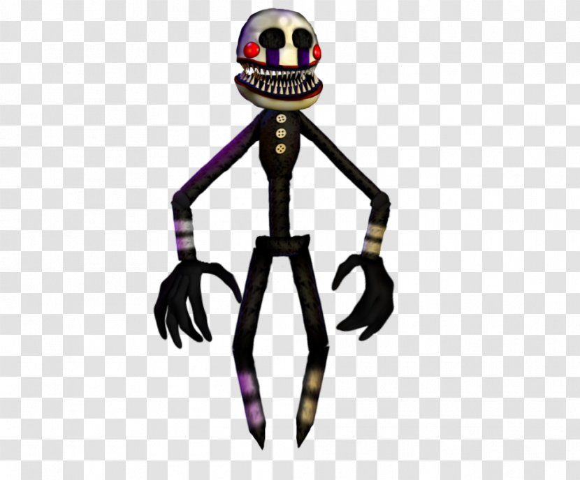 Five Nights At Freddy's 4 Puppet Nightmare Drawing - Marionette Transparent PNG