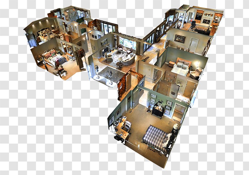 3D Floor Plan Virtual Tour Matterport - House Transparent PNG