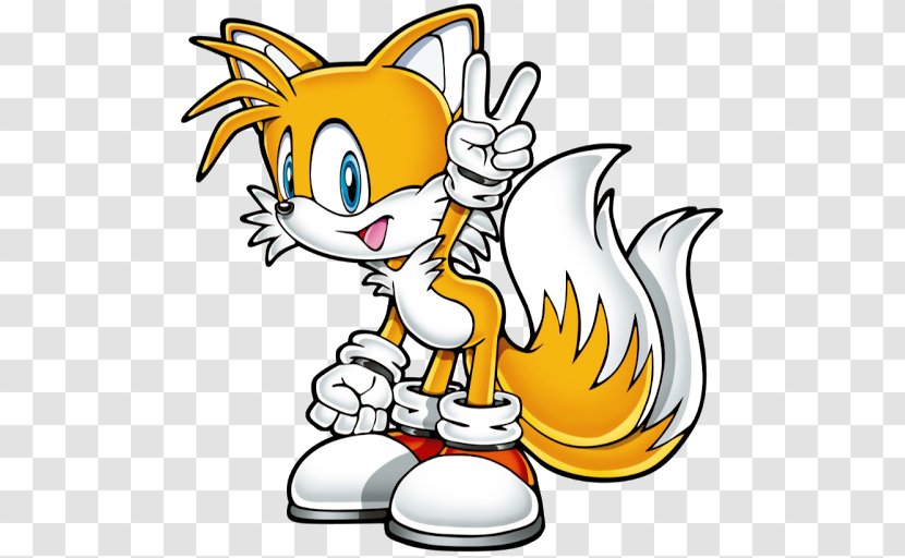 Sonic The Hedgehog 2 Chaos Advance - Tails - Fighting Cartoon Images Transparent PNG