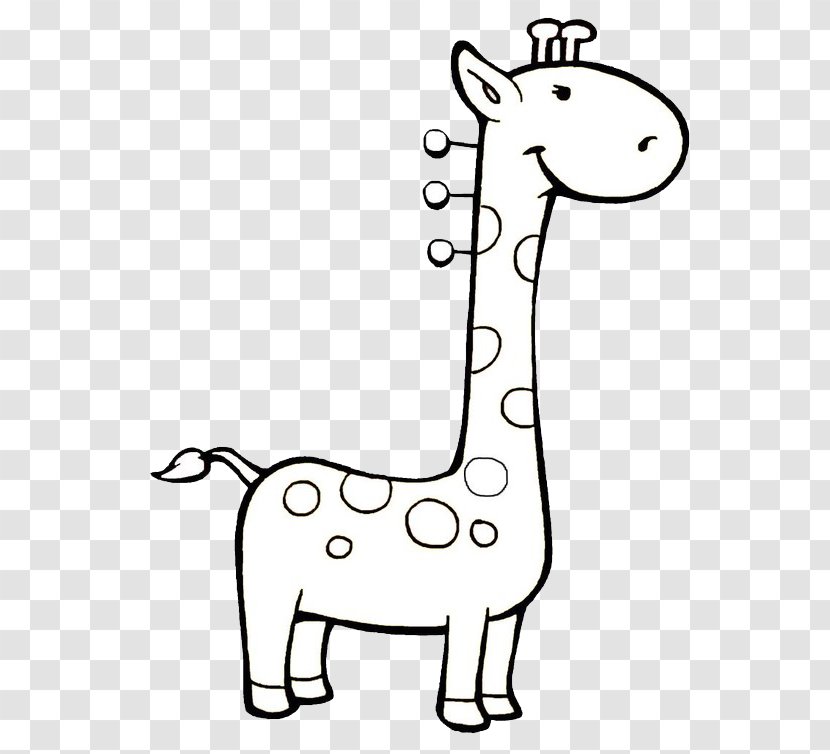 Giraffe Stroke Animal Child Cuteness - Point Transparent PNG