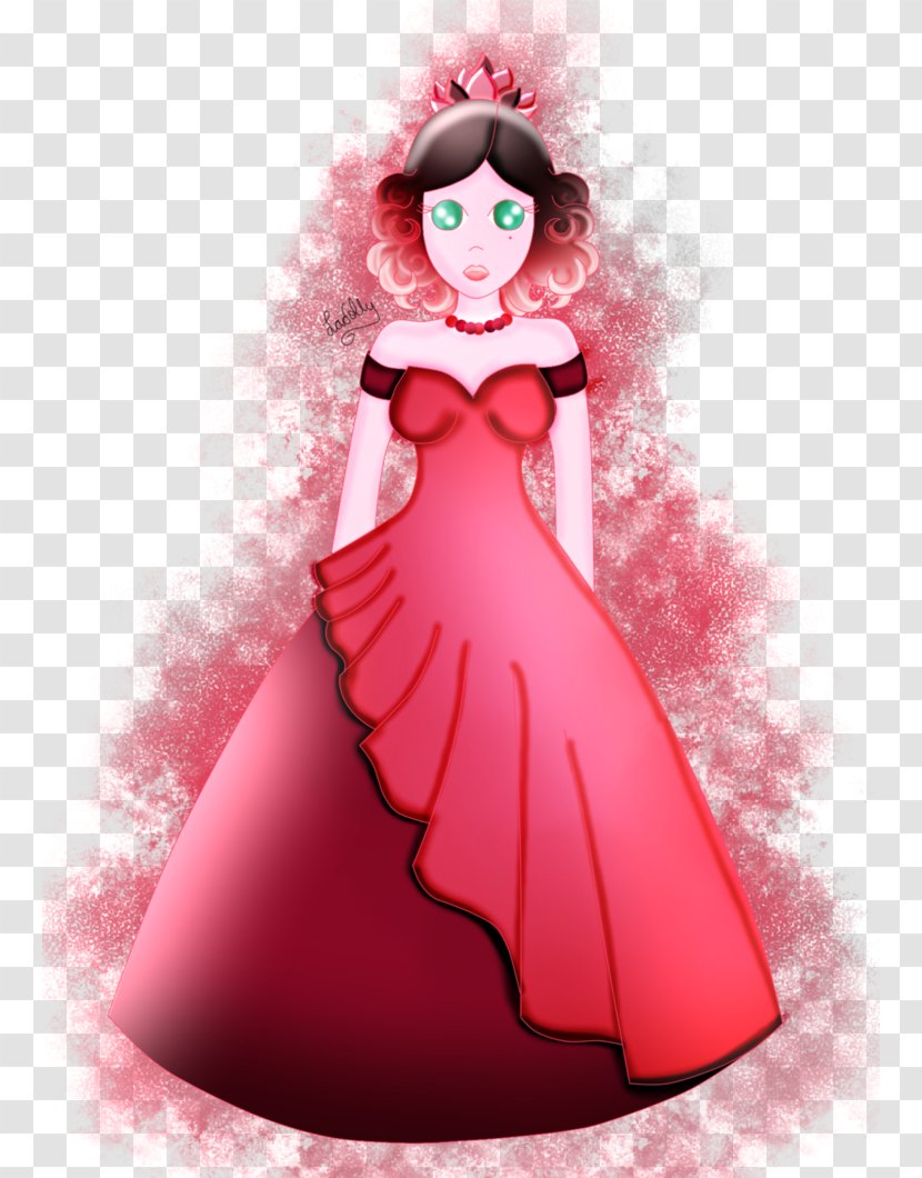 Illustration Pink M Fiction Character - Fictional - Delicated Flower Transparent PNG