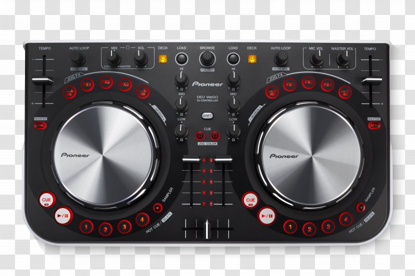 pioneer dj transparent