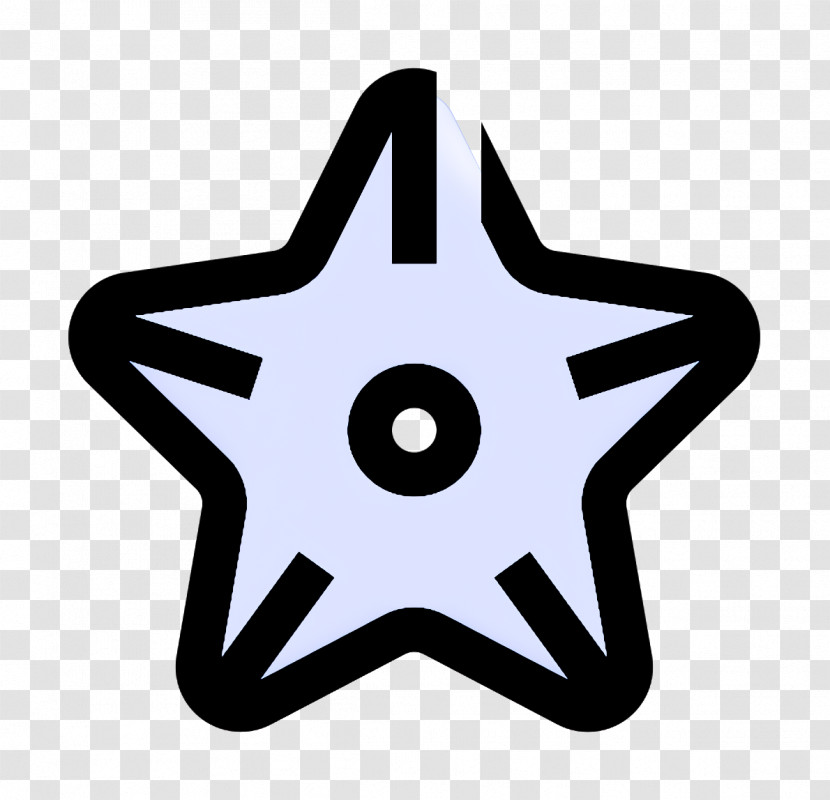Starfish Icon Summer Icon Transparent PNG