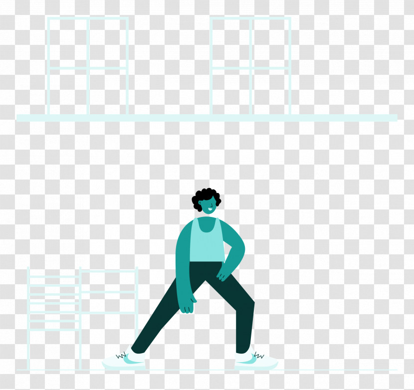 Daily Workout Stretching Sports Transparent PNG