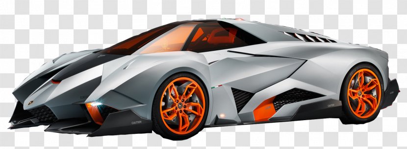 Lamborghini Egoista Car Aventador Gallardo - Performance Transparent PNG