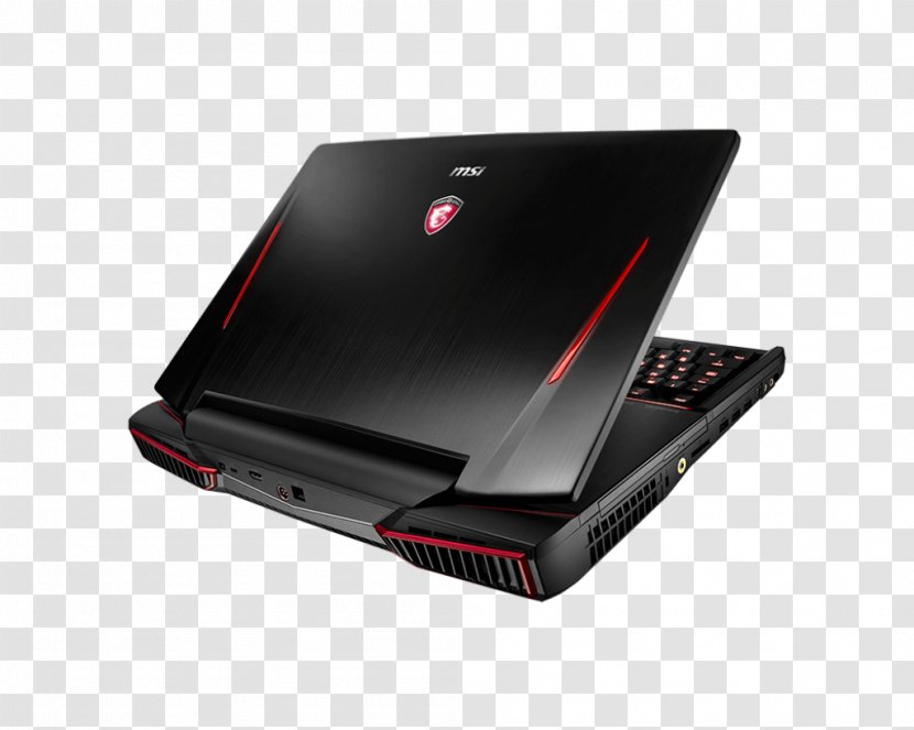 Laptop Micro-Star International Extreme Performance Gaming Notebook With Mechanical Keyboard GT83VR Titan SLI MSI - Netbook Transparent PNG