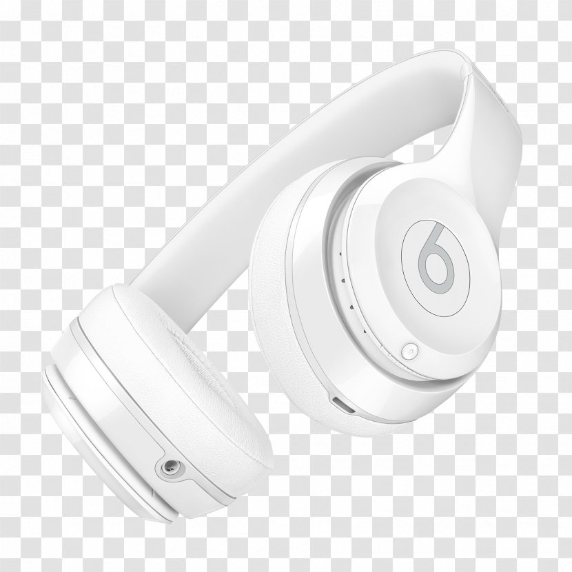 Beats Solo3 Headphones Electronics Wireless Bluetooth - Audio - Wearing A Headset Transparent PNG