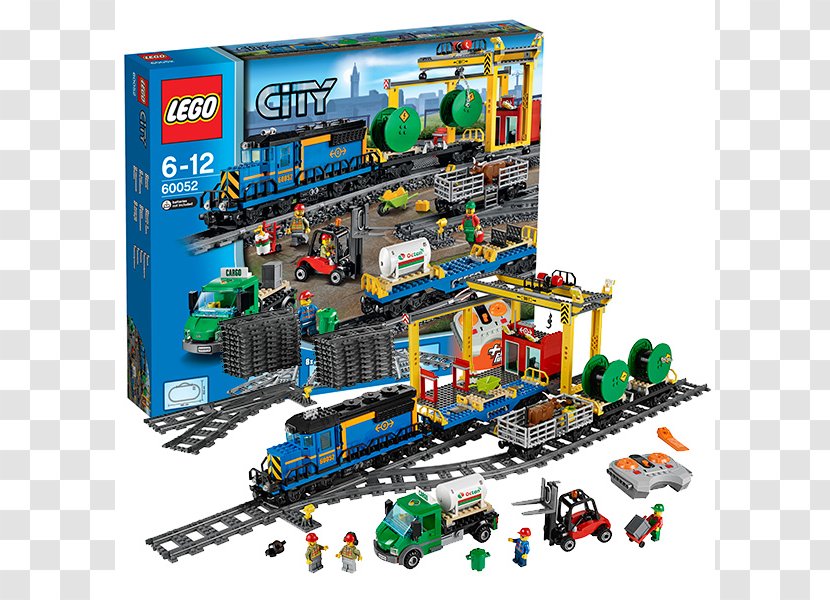 LEGO 60052 City Cargo Train Minsk Toy Transparent PNG