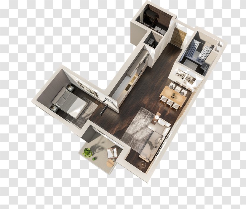 The Uptown Apartments Renting House Studio Apartment - Service Transparent PNG