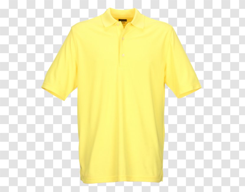 Polo Shirt T-shirt Nike Dry Fit Sleeve - Active - Modernyellow Transparent PNG