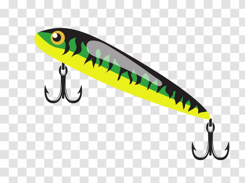 Fishing Lure Bait Tackle - Yellow - Fish Lovely Color Transparent PNG