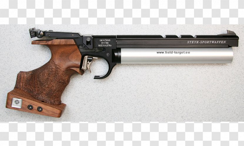 Trigger Air Gun Firearm Steyr LP 10 Mannlicher - Cartoon - Weapon Transparent PNG