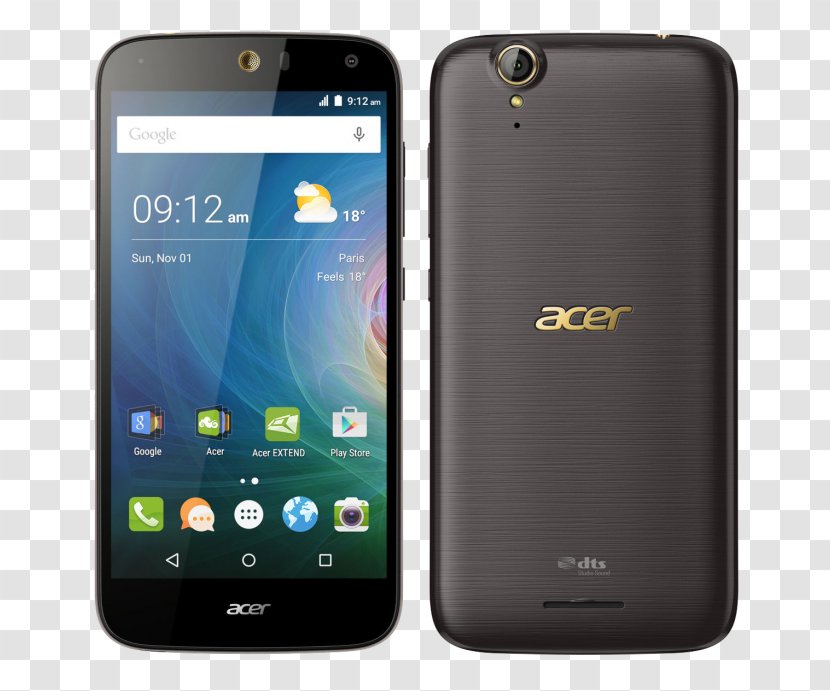 Acer Liquid A1 Z630S Smartphone Android - Mobile Phone Transparent PNG