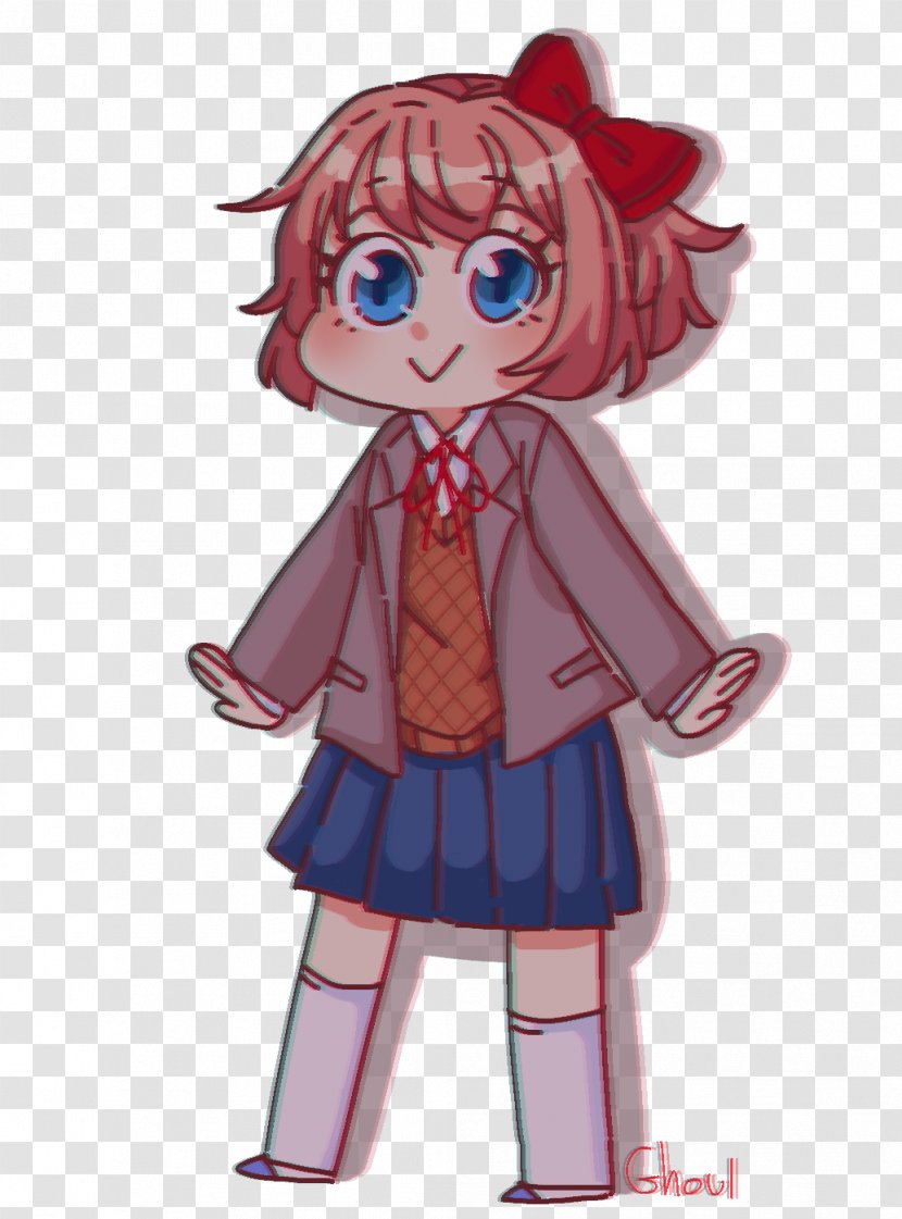 Paper Labyrinth Doki Literature Club! Video Games - Flower - Club Transparent PNG