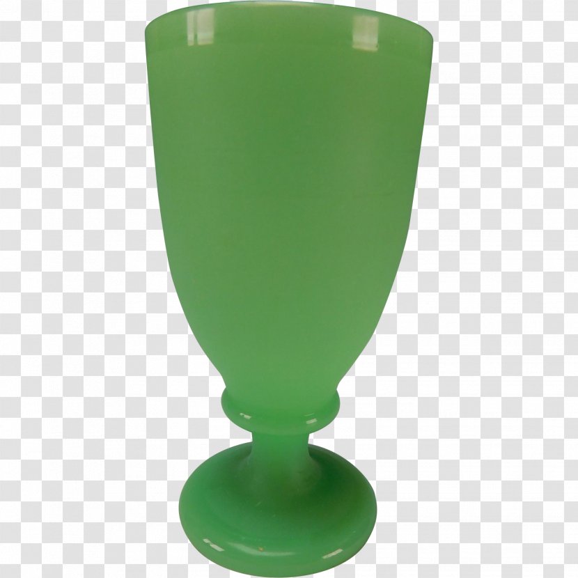 Wine Glass Stemware Tableware Beer Glasses - Green - Beaker Transparent PNG