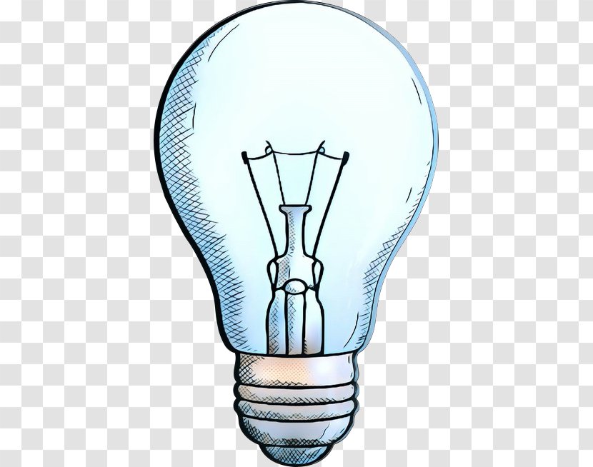 Light Bulb Cartoon - Compact Fluorescent Lamp - Electricity Transparent PNG