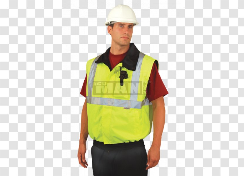 T-shirt Gilets High-visibility Clothing Flight Jacket - Weather Man Foams Transparent PNG