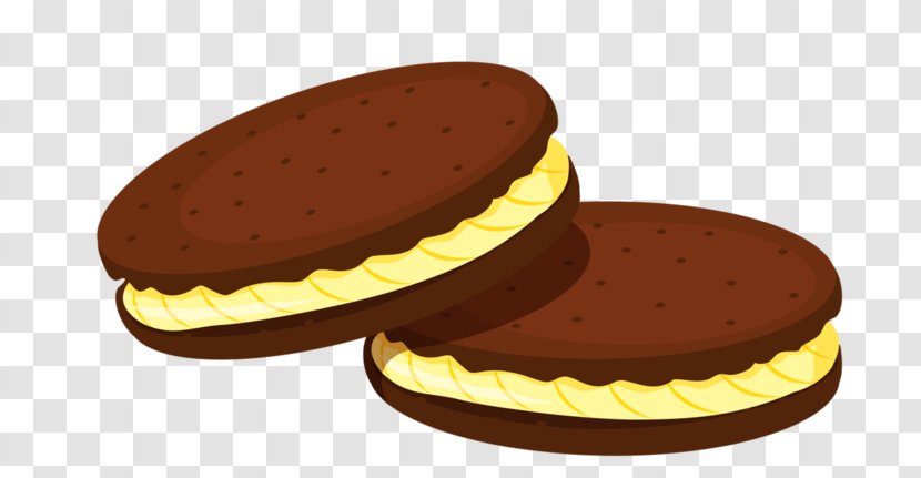 Custard Cream Chocolate Chip Cookie Sandwich Biscuit Clip Art - Cracker Transparent PNG