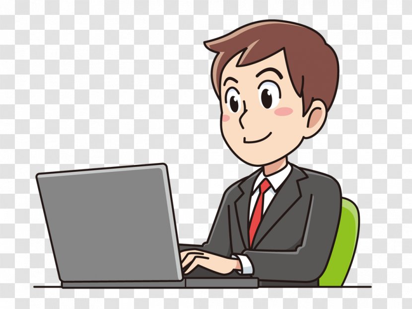 Clip Art - Conversation - Businessman Transparent PNG