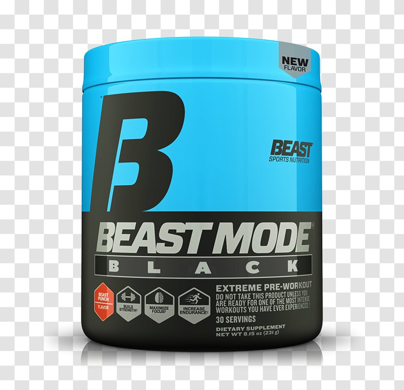 Pre-workout Serving Size Beast Sports Nutrition - Preworkout - Mode Transparent PNG