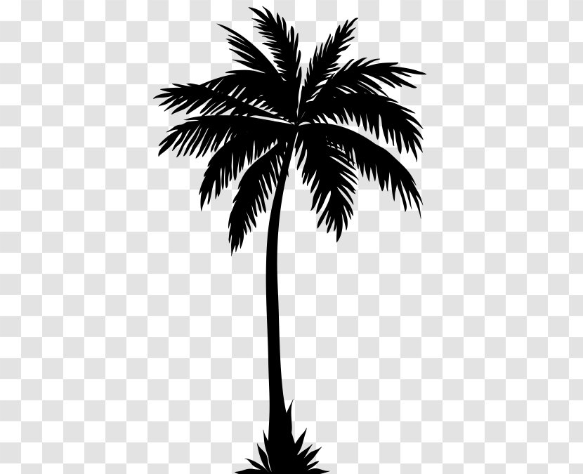 Palm Trees Clip Art Silhouette Coconut - Stock Photography - Retro Summer Transparent PNG