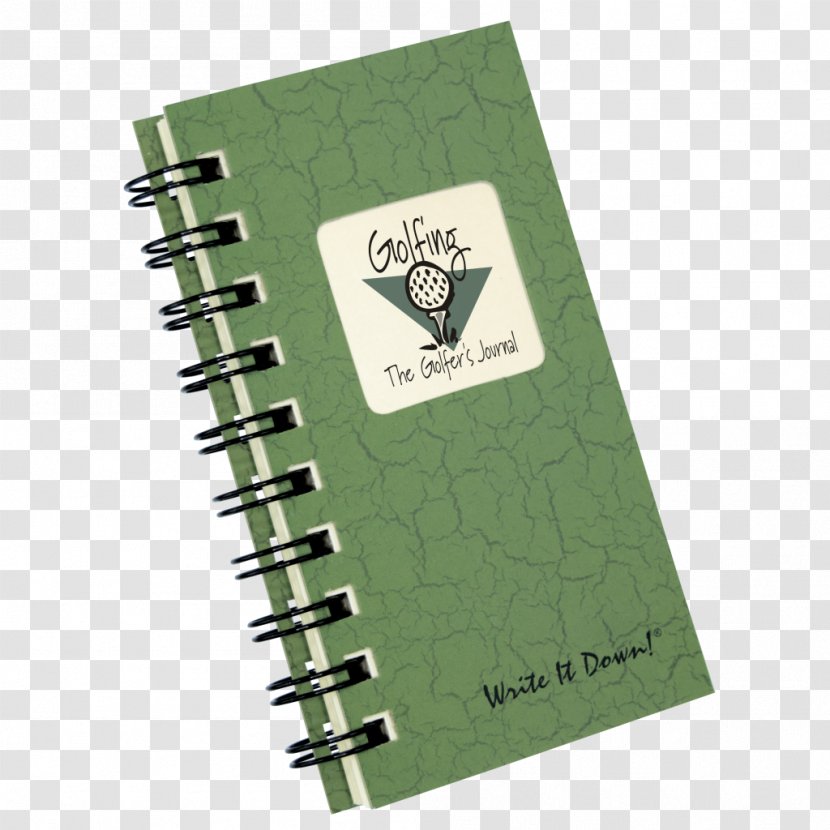 Paper Golf Diary Gratitude Journal - Notebook - Mini Transparent PNG