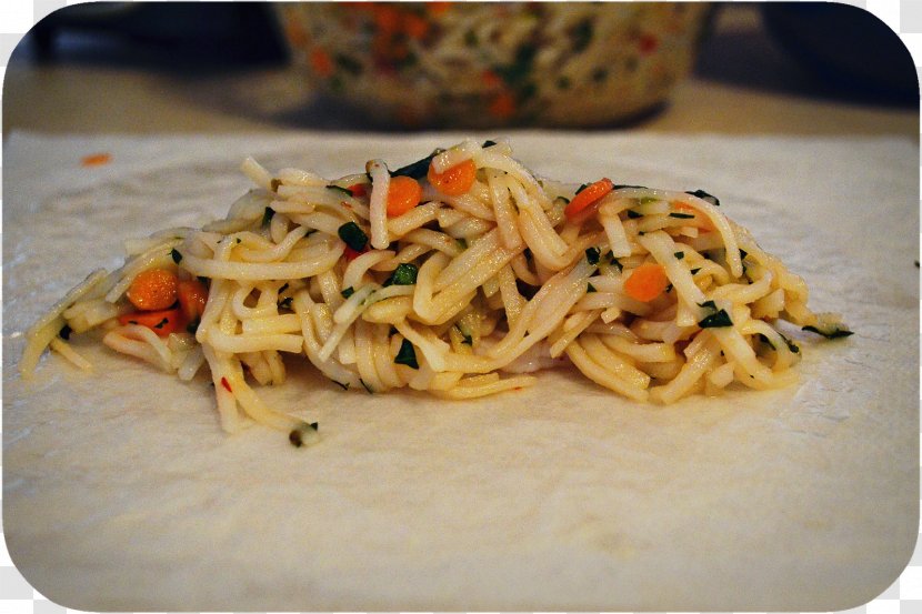 Spaghetti Taglierini Vegetarian Cuisine Pici Thai - Recipe - Still Shrimp Transparent PNG