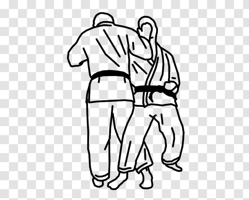 Karate Drawing Coloring Book Throw Judo - Combat Sport Transparent PNG