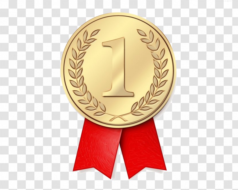 Cartoon Gold Medal - Award Bronze Transparent PNG