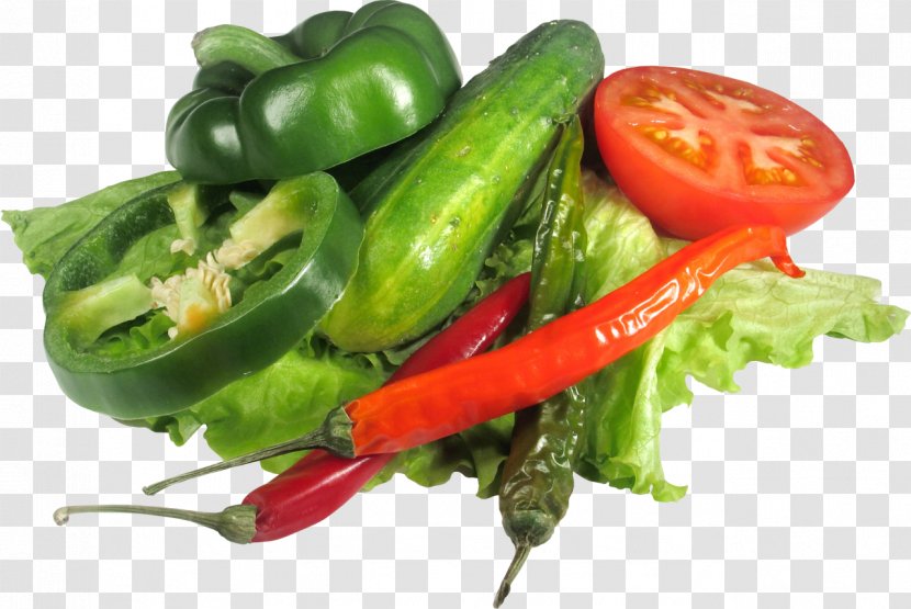 Greek Cuisine Chili Pepper Bell Vegetable Food - Cucumber Transparent PNG