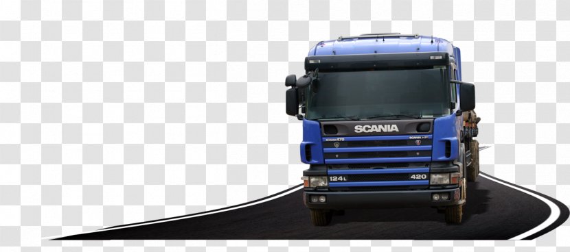 Highway Road Truck Download - Metal - Driving On The Transparent PNG