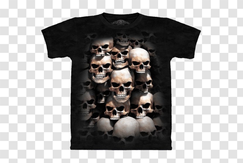 T-shirt Hoodie Skull Sweater Bluza - Brand Transparent PNG