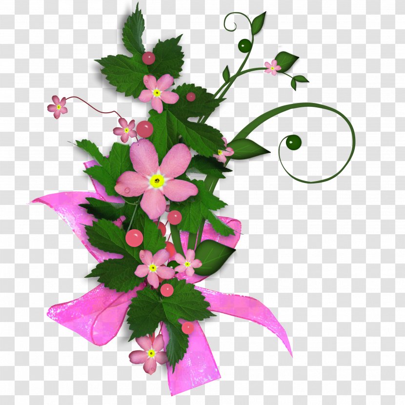 Floral Design Flower Clip Art - Pink - Bouquet Transparent PNG
