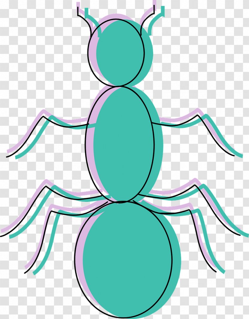 Ant Clip Art Color Image - Pest - Ants Bubble Transparent PNG
