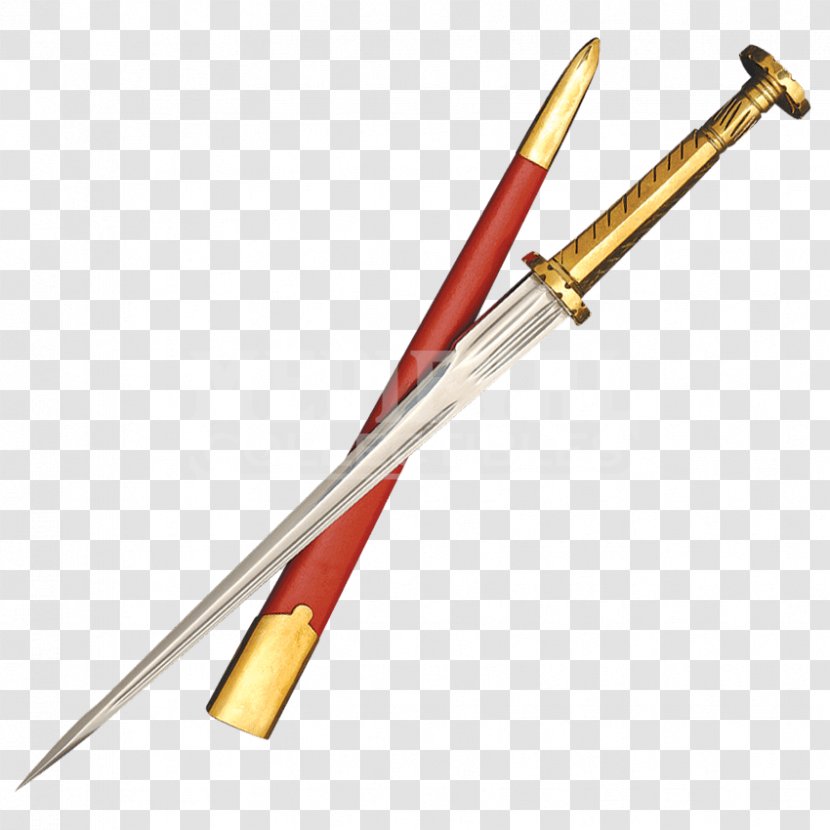 Sword Knife Rondel Dagger Stiletto - Kris Transparent PNG