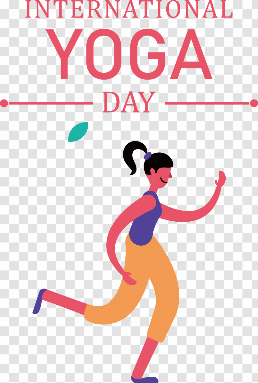 Text Yoga International Day Of Yoga Vector Drawing Transparent PNG