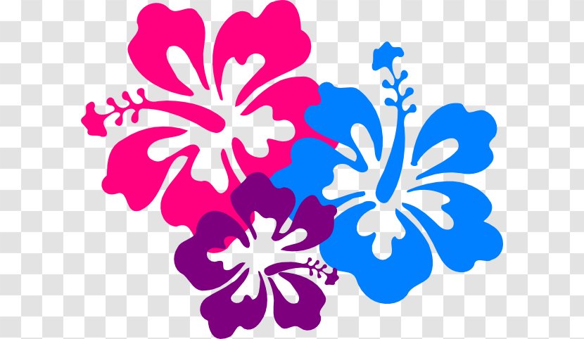 Hawaiian Hibiscus Flower Clip Art - Floristry - Savior Cliparts Transparent PNG