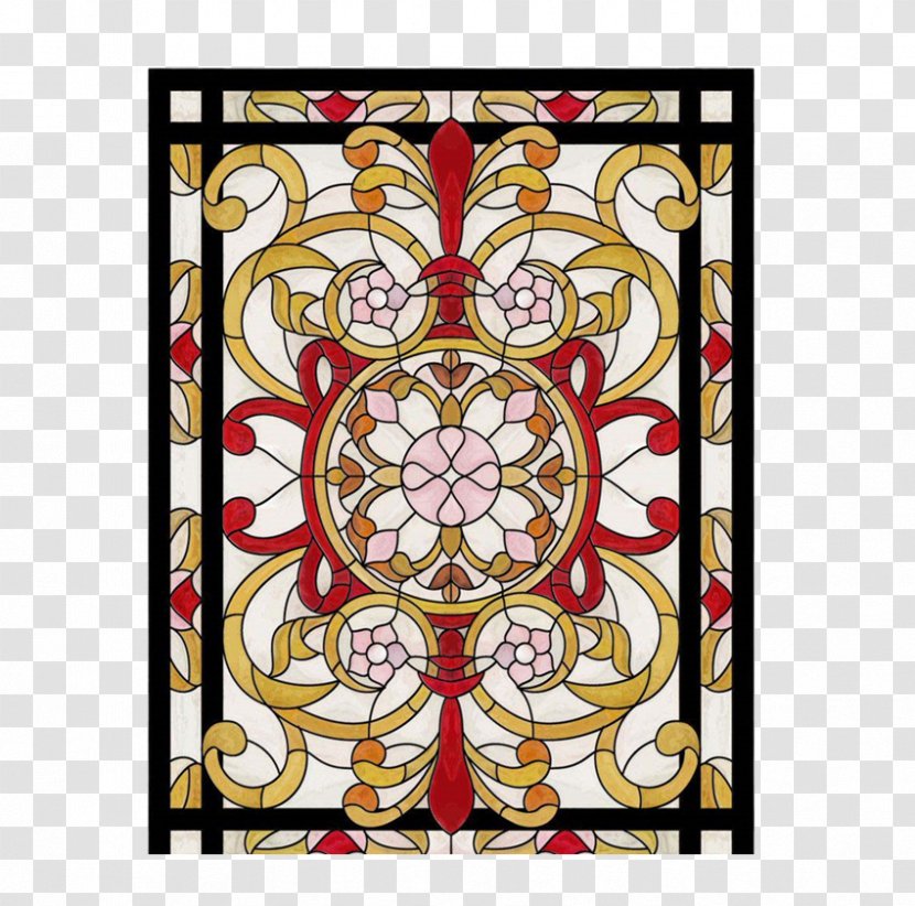 Window Film Decorative Stained Glass - Cathedral - Church Transparent PNG