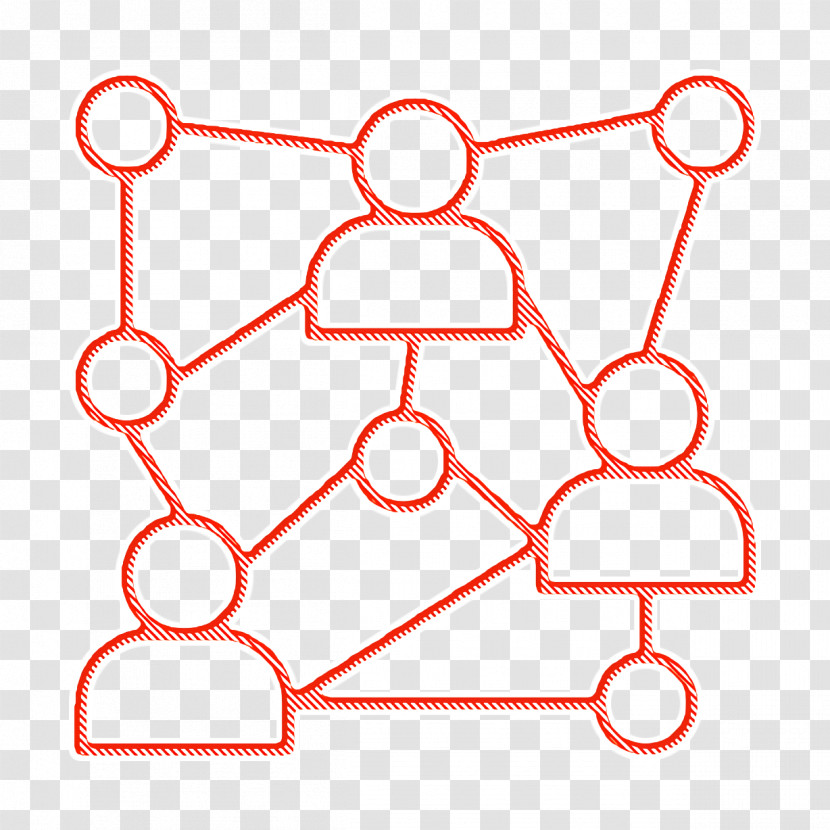 Team Icon Network Icon Digital Economy Icon Transparent PNG