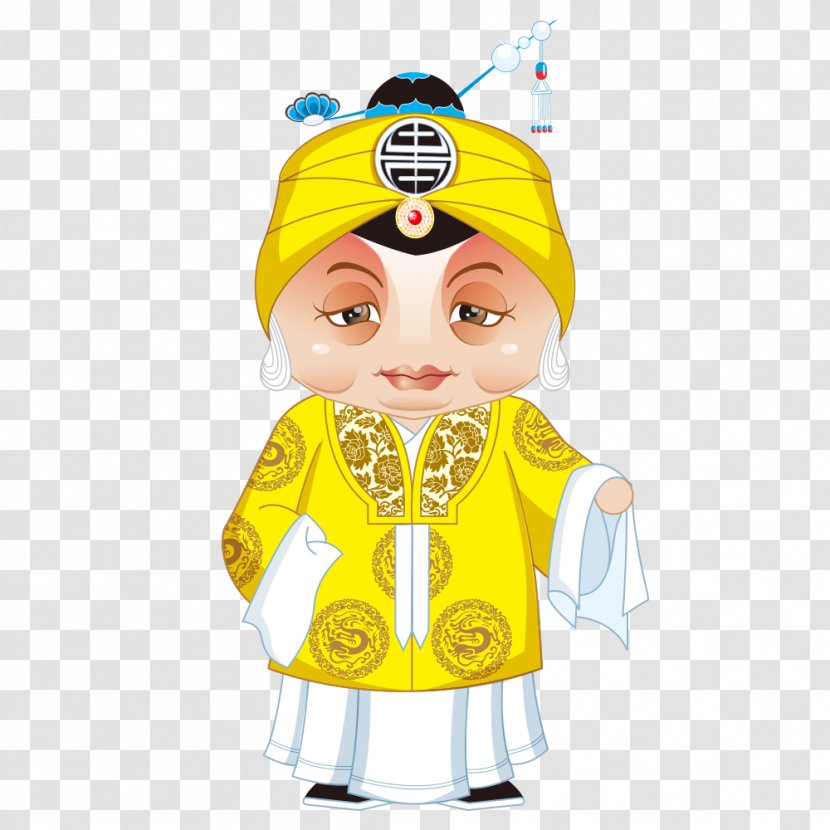 Peking Opera Cartoon Chinese Drama - Characters Transparent PNG