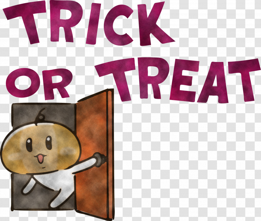 TRICK OR TREAT Halloween Transparent PNG