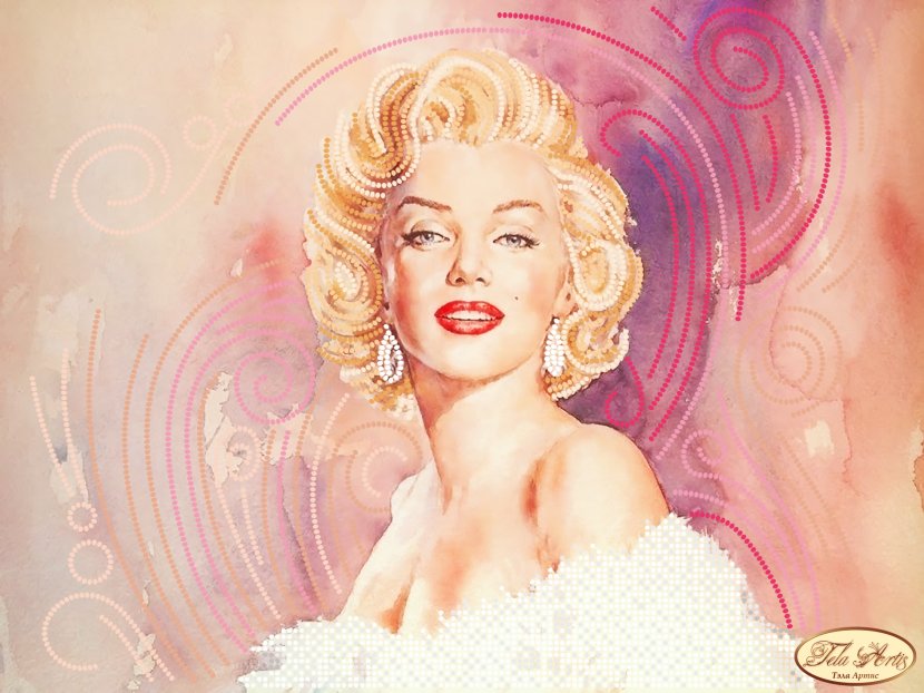 Marilyn Monroe Watercolor Painting Drawing Art - Heart Transparent PNG