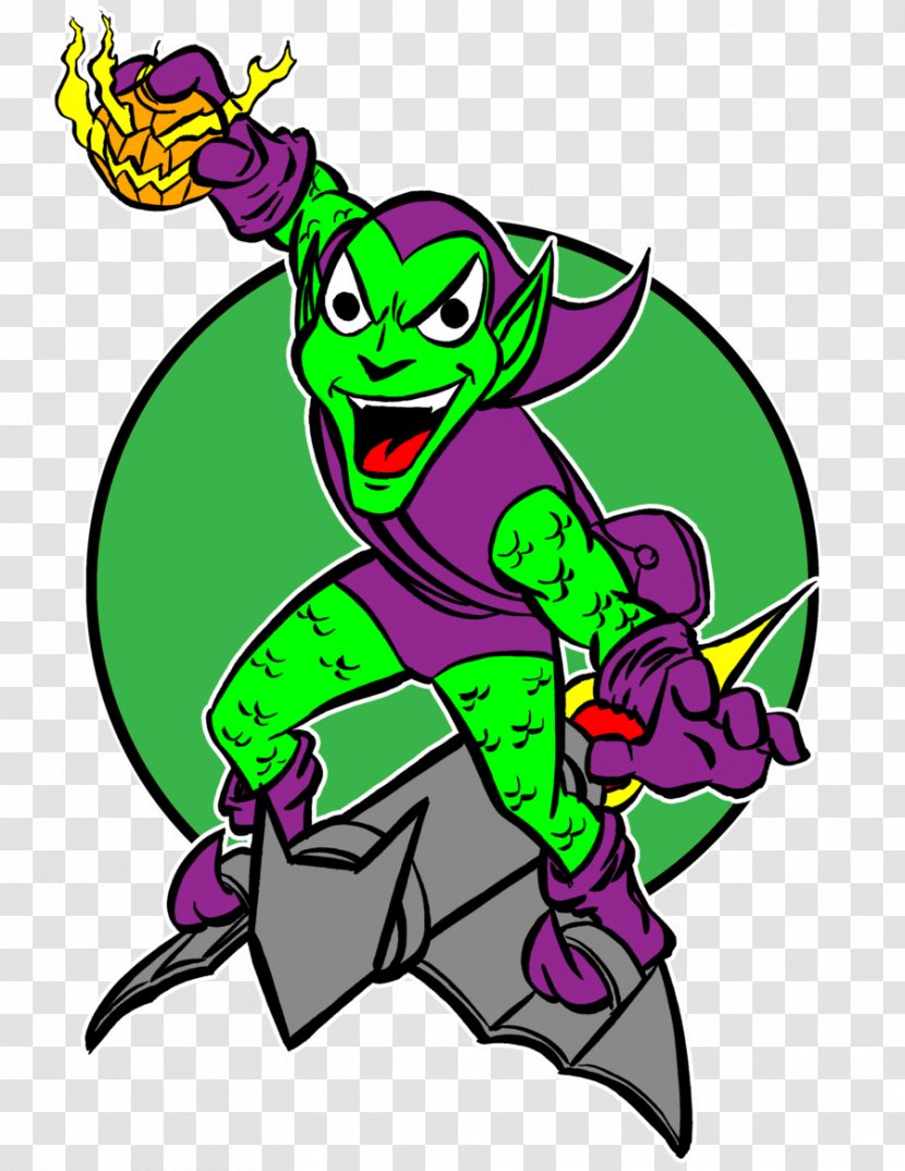 Green Goblin Spider-Man Venom Norman Osborn - Purple - Groups Transparent PNG