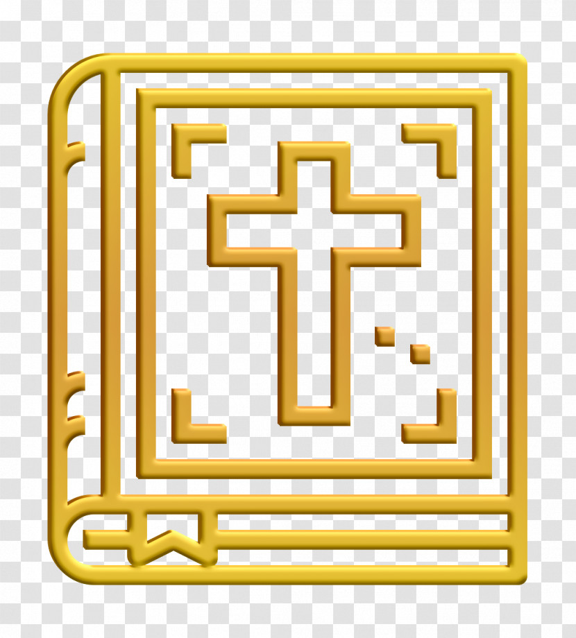 Bookstore Icon Cross Icon Bible Icon Transparent PNG